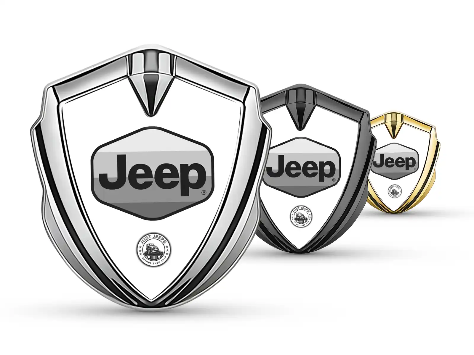 Jeep Emblème Métal Insigne Max Design Solide